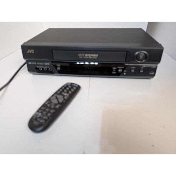 JVC HR-A592U - S-VHS VCR w Remote, and Cables - TESTED WORKING - Picture 5 of 6